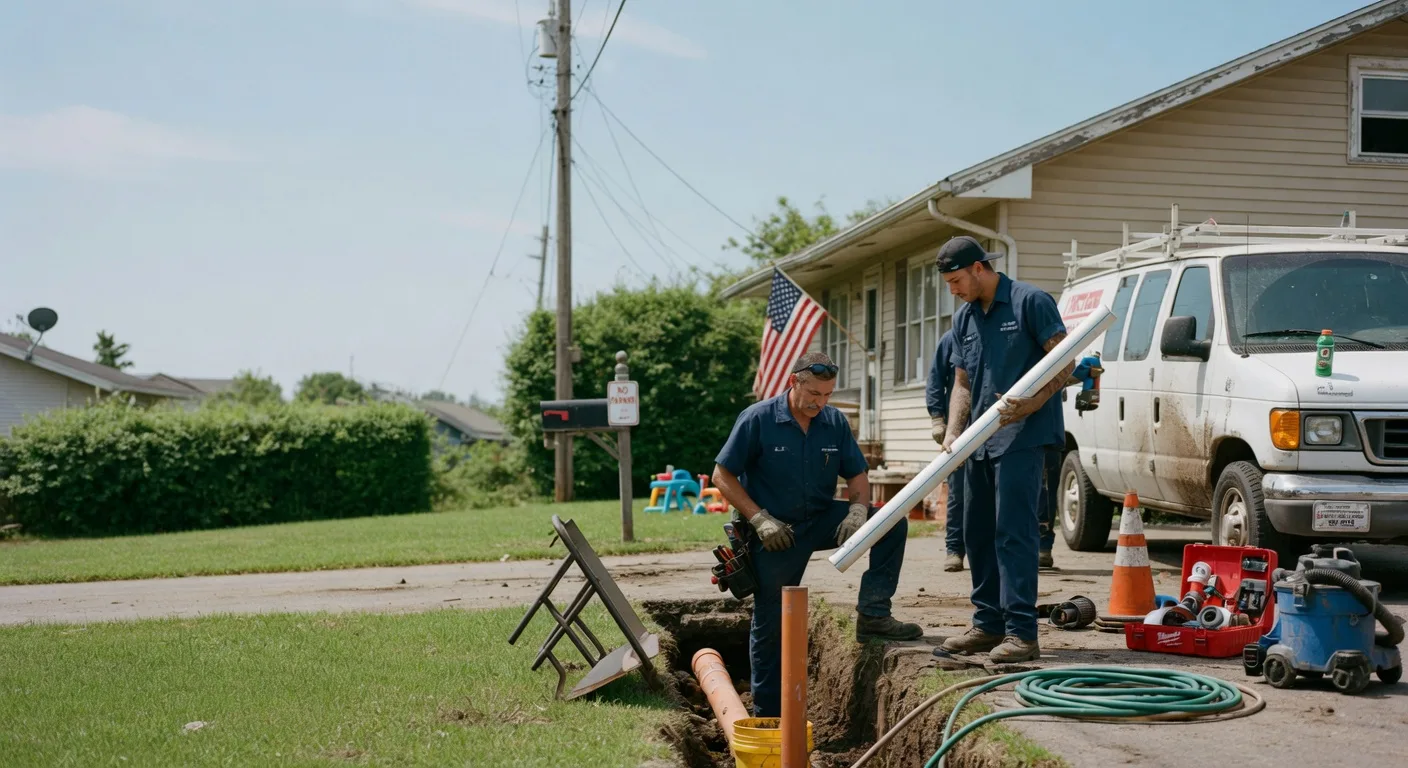 Sewer Line Inspection in Sound Beach, NY